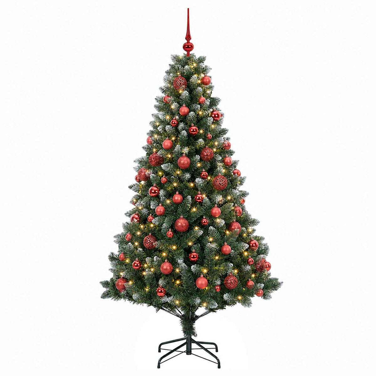 Artificial Christmas Tree with Bauble 240 cm 300 LEDs
