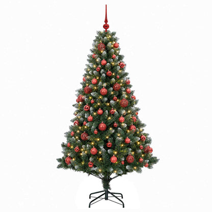 Artificial Christmas Tree with Bauble 240 cm 300 LEDs