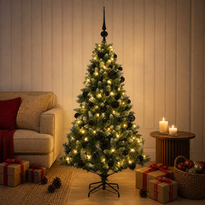 Artificial Christmas Tree with Bauble 120 cm 150 LEDs