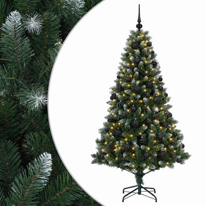 Artificial Christmas Tree with Bauble 210 cm 300 LEDs