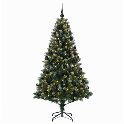 Artificial Christmas Tree with Bauble 210 cm 300 LEDs