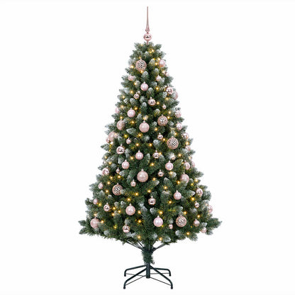 Artificial Christmas Tree with Bauble 210 cm 300 LEDs
