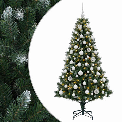 Artificial Christmas Tree with Bauble 210 cm 300 LEDs