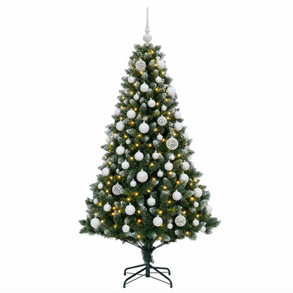 Artificial Christmas Tree with Bauble 210 cm 300 LEDs