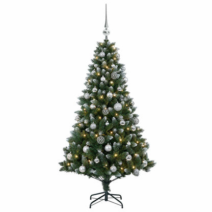 Artificial Christmas Tree with Bauble 150 cm 150 LEDs