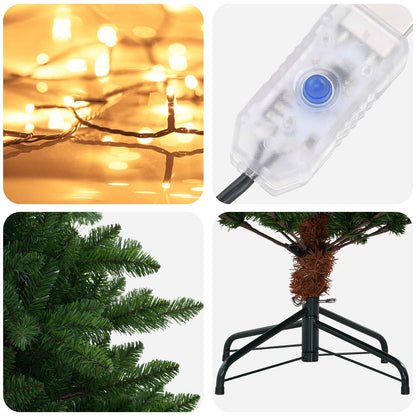 Artificial Christmas Tree 120 cm 150 LEDs Warm White