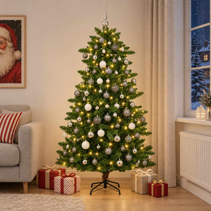 Artificial Christmas Tree with Bauble 180 cm 300 LEDs