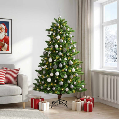 Artificial Christmas Tree with Bauble 180 cm 300 LEDs