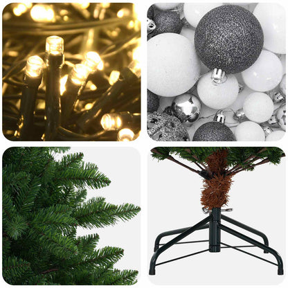 Artificial Christmas Tree with Bauble 180 cm 300 LEDs
