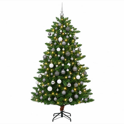 Artificial Christmas Tree with Bauble 180 cm 300 LEDs