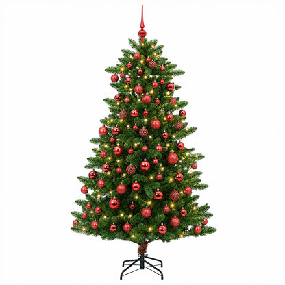 Artificial Christmas Tree with Bauble 240 cm 300 LEDs