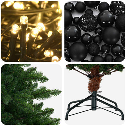 Artificial Christmas Tree with Bauble 120 cm 150 LEDs