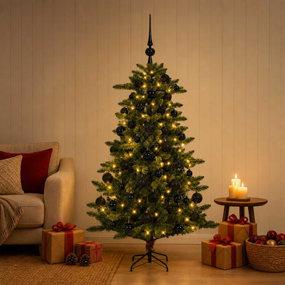 Artificial Christmas Tree with Bauble 120 cm 150 LEDs