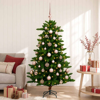 Artificial Christmas Tree with Bauble 150 cm 150 LEDs
