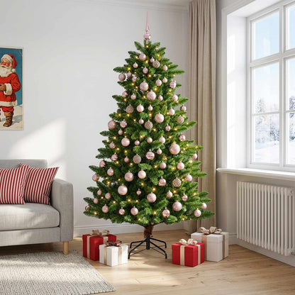 Artificial Christmas Tree with Bauble 180 cm 300 LEDs