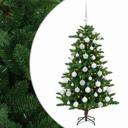 Artificial Christmas Tree with Bauble 120 cm 150 LEDs