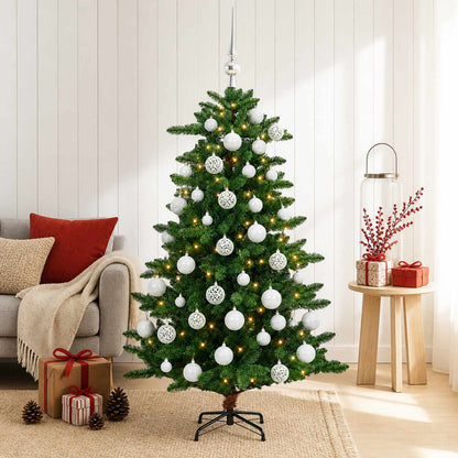 Artificial Christmas Tree with Bauble 150 cm 150 LEDs