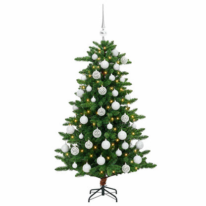 Artificial Christmas Tree with Bauble 150 cm 150 LEDs