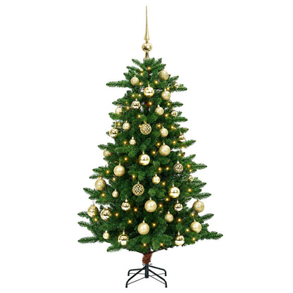 Artificial Christmas Tree with Bauble 150 cm 150 LEDs