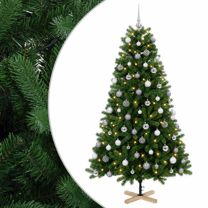 Artificial Christmas Tree with Bauble 210 cm 300 LEDs