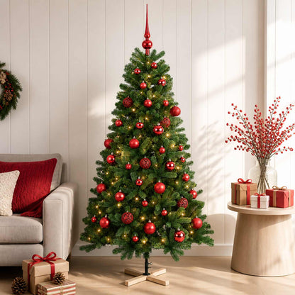Artificial Christmas Tree with Bauble 150 cm 150 LEDs