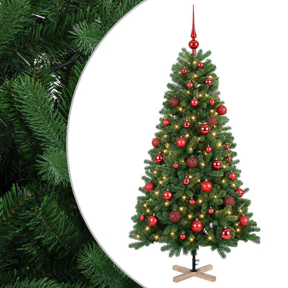 Artificial Christmas Tree with Bauble 150 cm 150 LEDs