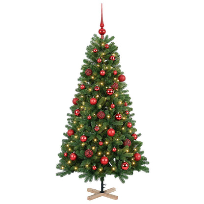 Artificial Christmas Tree with Bauble 150 cm 150 LEDs