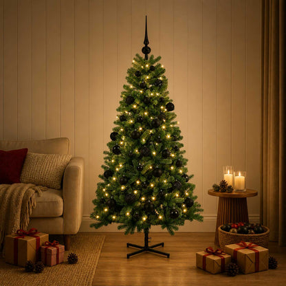 Artificial Christmas Tree with Bauble 120 cm 150 LEDs