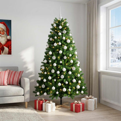 Artificial Christmas Tree with Bauble 210 cm 300 LEDs