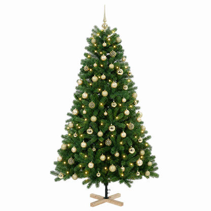 Artificial Christmas Tree with Bauble 210 cm 300 LEDs
