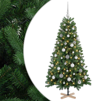 Artificial Christmas Tree with Bauble 150 cm 150 LEDs