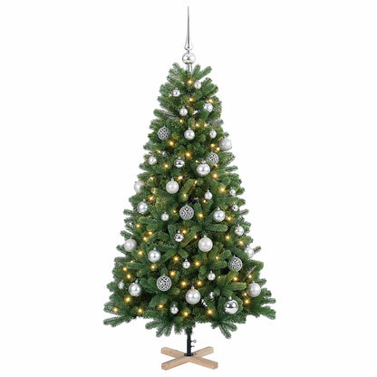 Artificial Christmas Tree with Bauble 150 cm 150 LEDs
