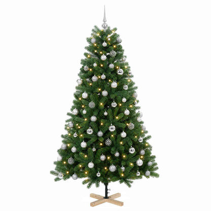Artificial Christmas Tree with Bauble 210 cm 300 LEDs