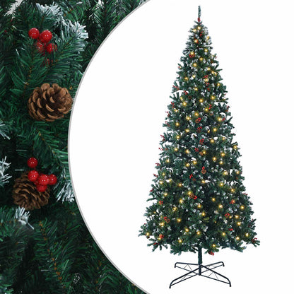 Artificial Hinged Christmas Tree 500 cm 900 LEDs Warm White