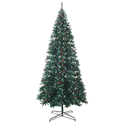 Artificial Hinged Christmas Tree with Bauble 400 cm 600 LEDs