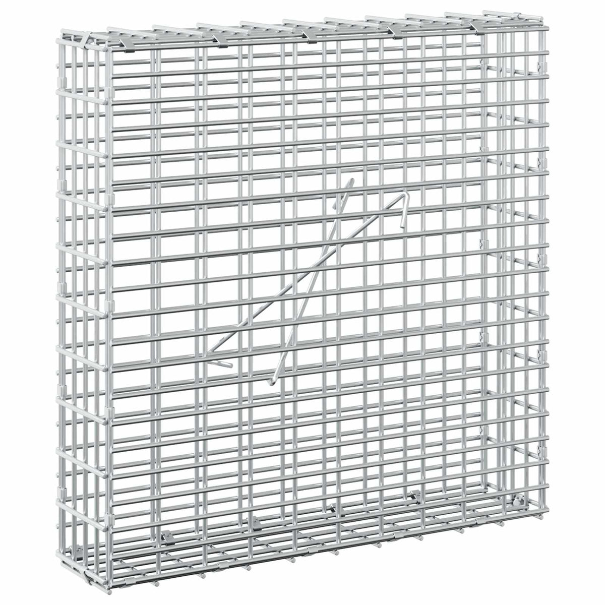 Gabion with 3.5 mm Wire and 5x2.5 cm Mesh 50x10x50 cm