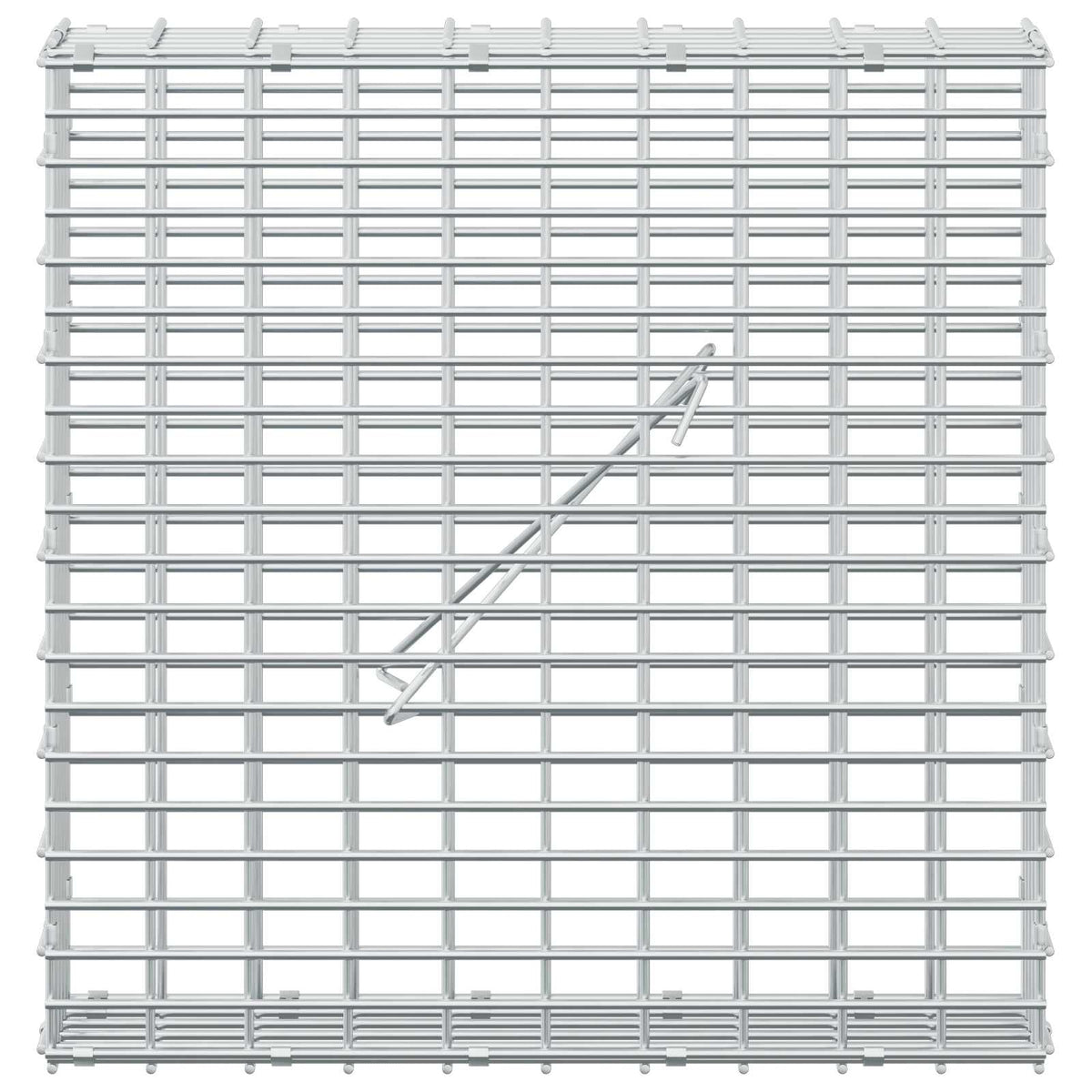 Gabion with 3.5 mm Wire and 5x2.5 cm Mesh 50x10x50 cm