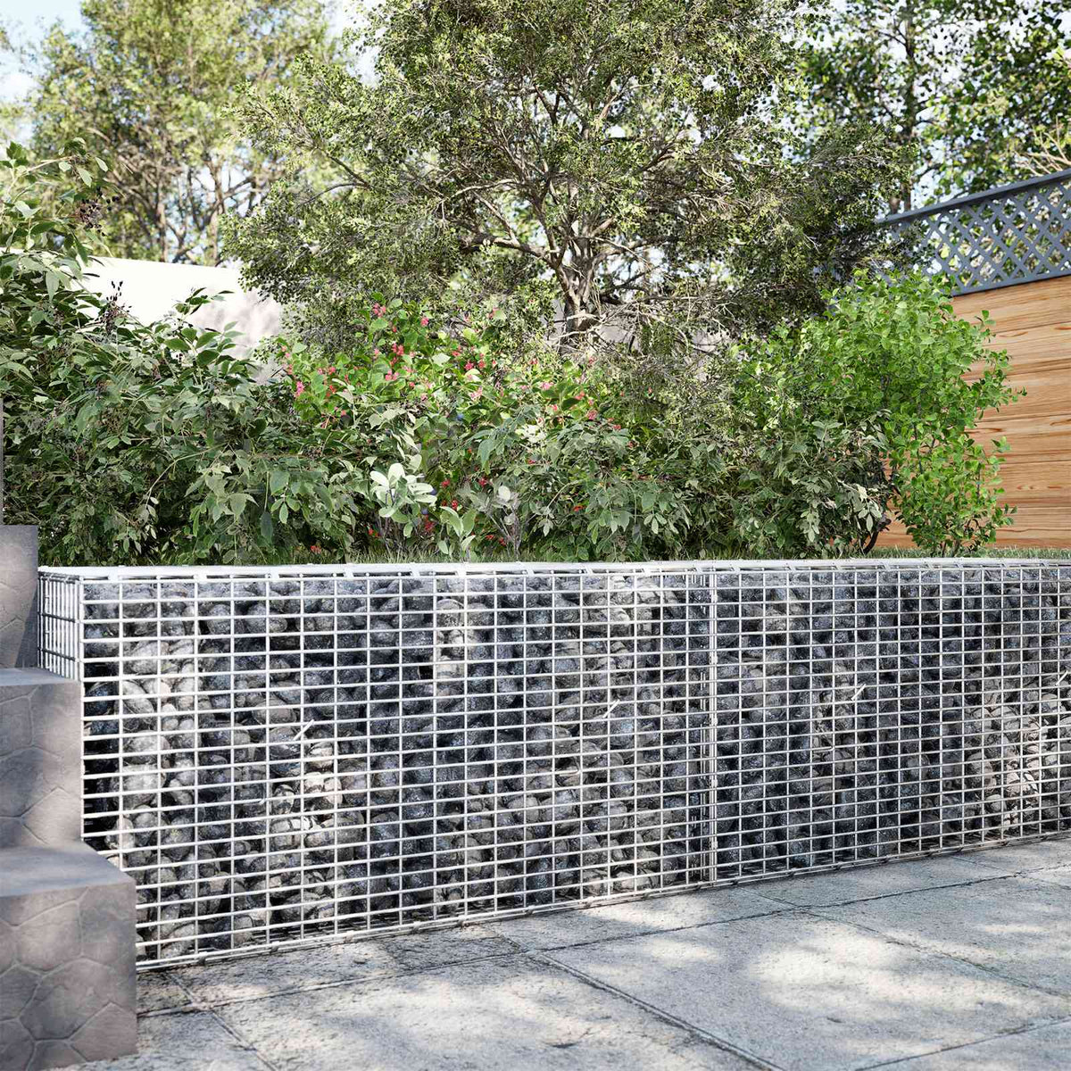 Gabion with 3.5 mm Wire and 5x2.5 cm Mesh 150x10x50 cm
