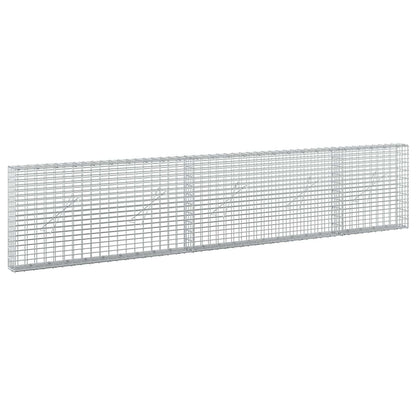 Gabion with 3.5 mm Wire and 5x2.5 cm Mesh 250x10x50 cm