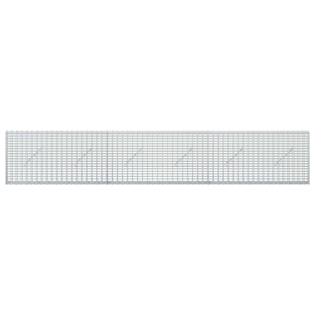 Gabion with 3.5 mm Wire and 5x2.5 cm Mesh 300x10x50 cm