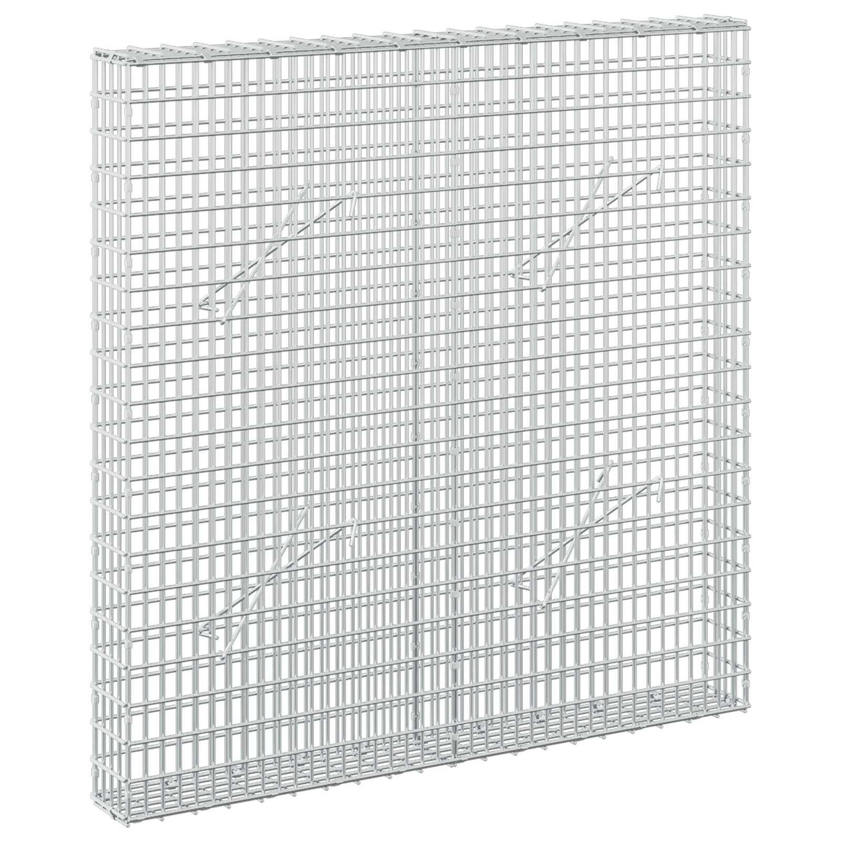 Gabion with 3.5 mm Wire and 5x2.5 cm Mesh 100x10x100 cm