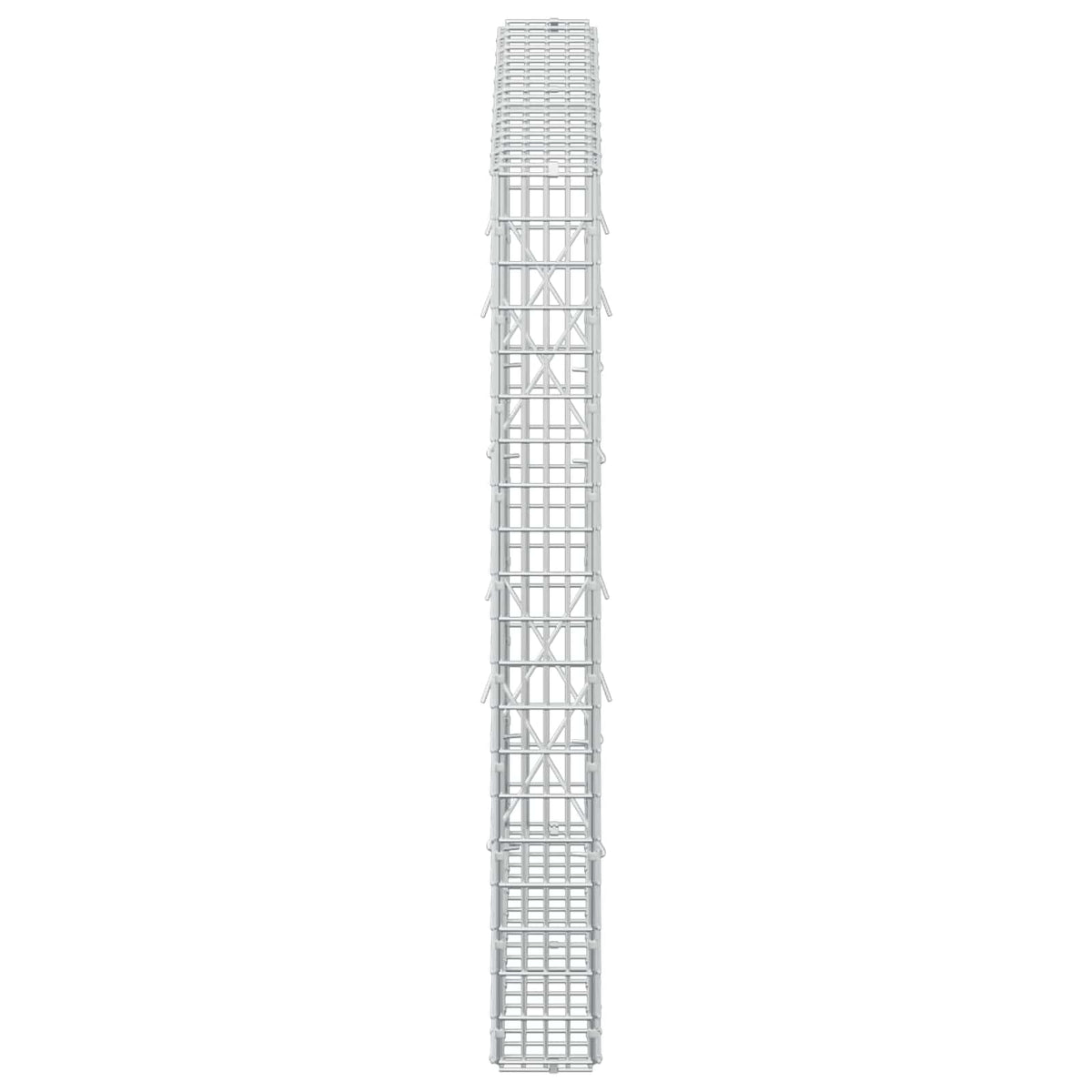 Gabion with 3.5 mm Wire and 5x2.5 cm Mesh 100x10x100 cm