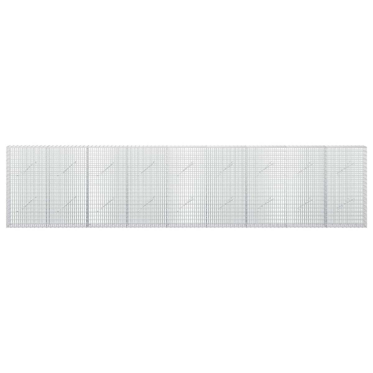 Gabion with 3.5 mm Wire and 5x2.5 cm Mesh 450x10x100 cm