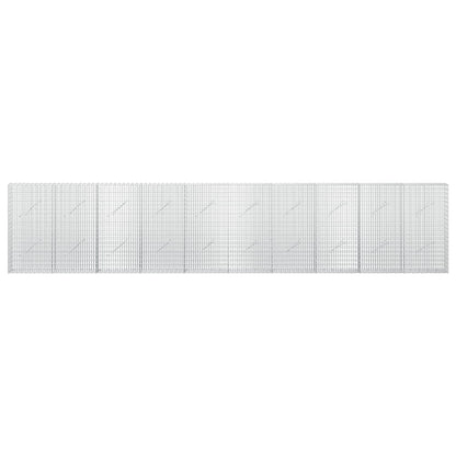 Gabion with 3.5 mm Wire and 5x2.5 cm Mesh 500x10x100 cm
