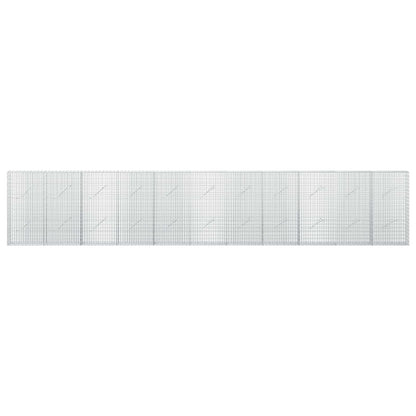 Gabion with 3.5 mm Wire and 5x2.5 cm Mesh 550x10x100 cm