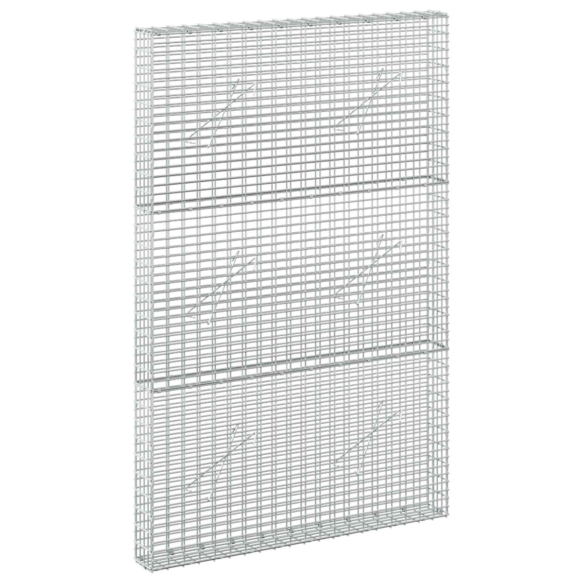 Gabion with 3.5 mm Wire and 5x2.5 cm Mesh 100x10x150 cm