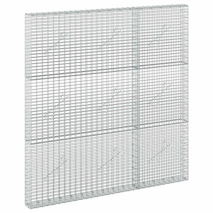 Gabion with 3.5 mm Wire and 5x2.5 cm Mesh 150x10x150 cm