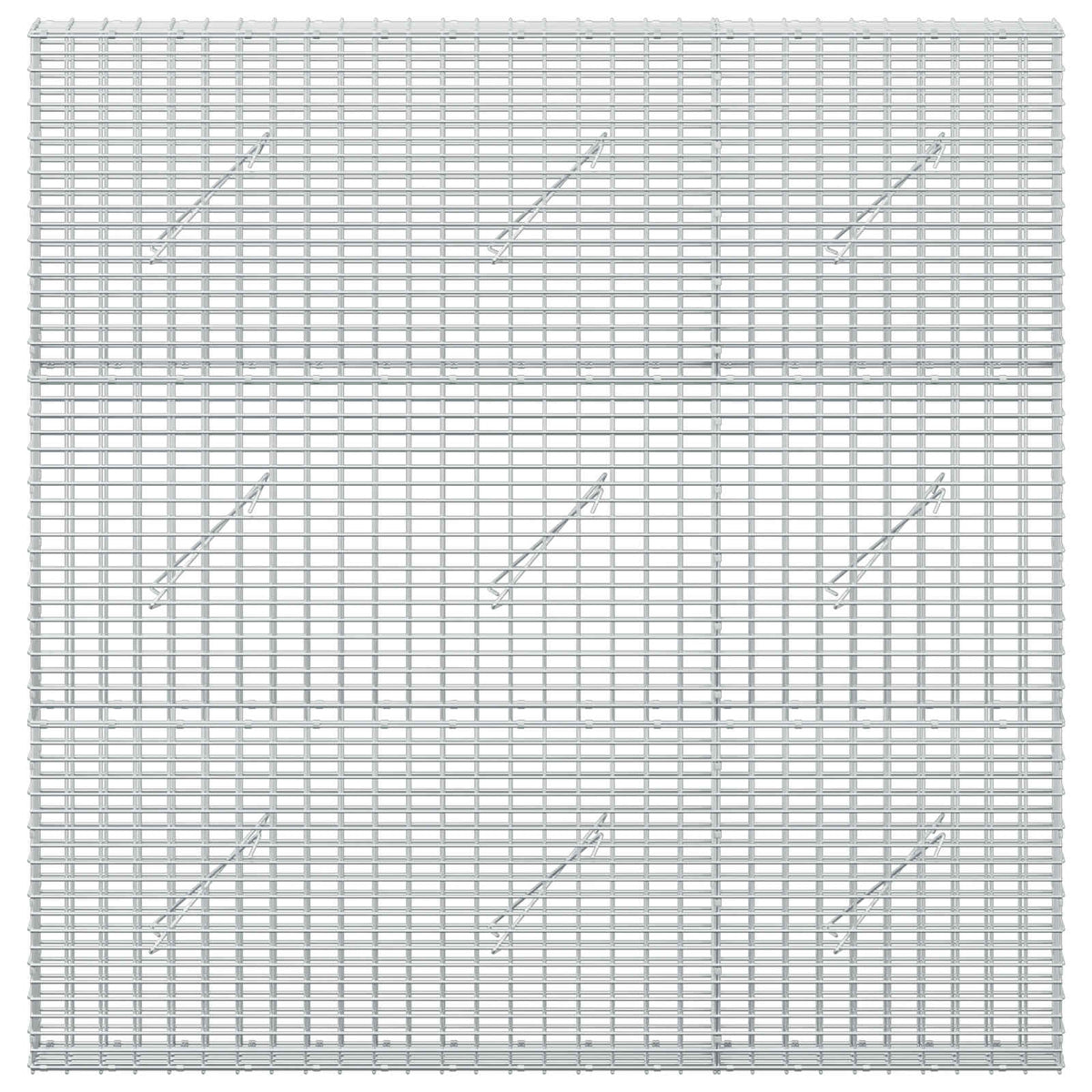 Gabion with 3.5 mm Wire and 5x2.5 cm Mesh 150x10x150 cm
