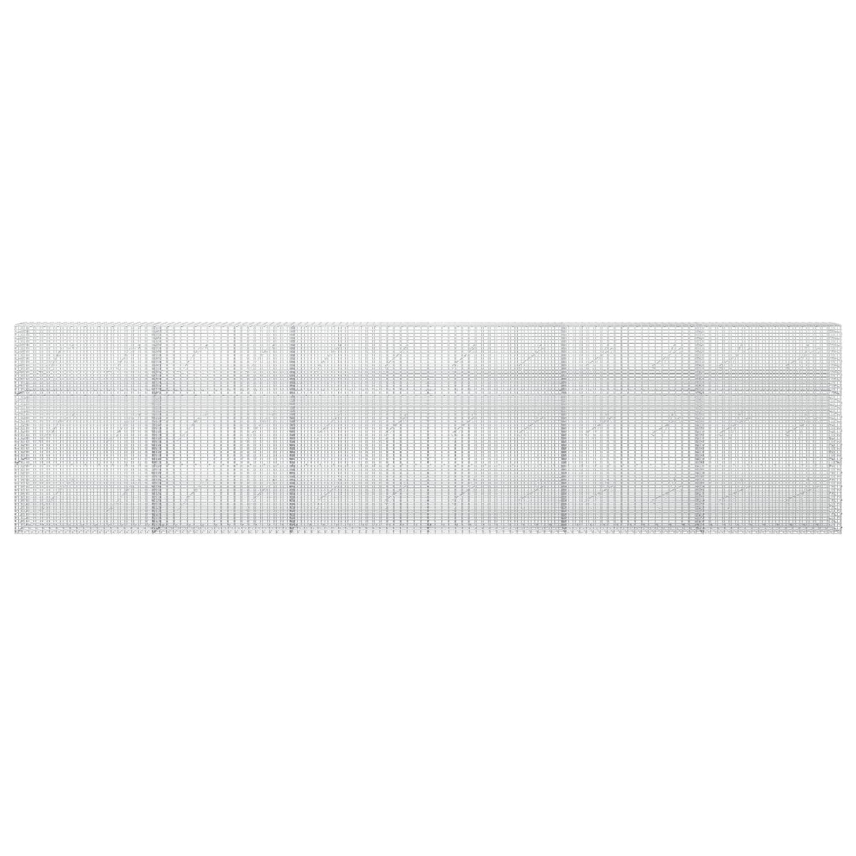 Gabion with 3.5 mm Wire and 5x2.5 cm Mesh 600x10x150 cm