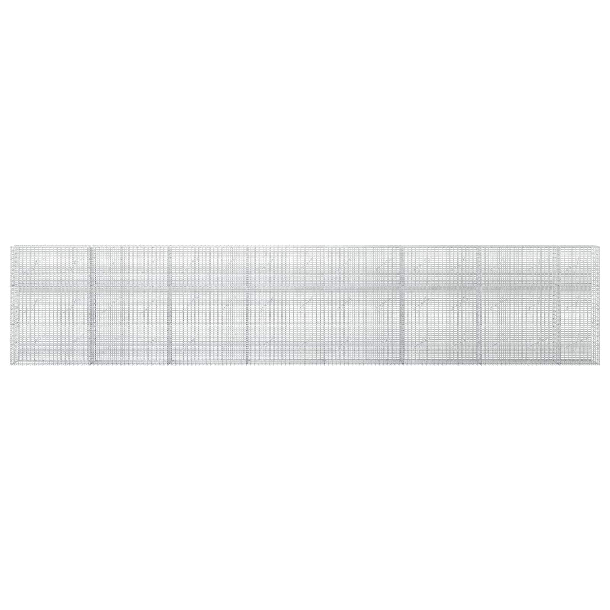 Gabion with 3.5 mm Wire and 5x2.5 cm Mesh 750x10x150 cm